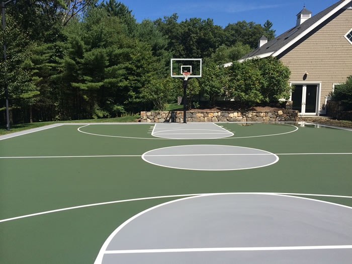 basketball court surfacing