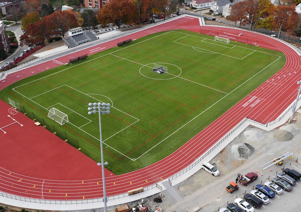 The Ray Treacy Running Track at Providence College